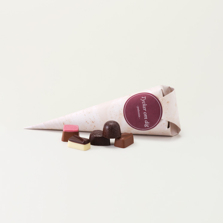 Chokladstrut Tycker om dig
