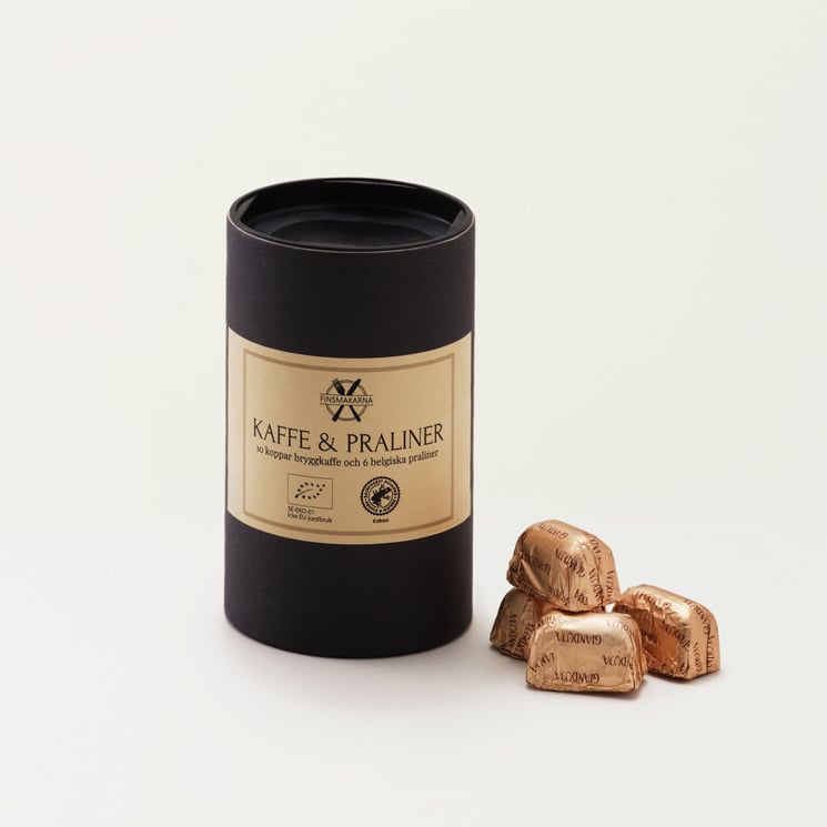 Kaffe och praliner